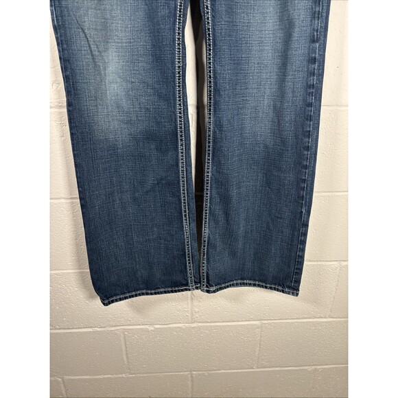 Buckle Jeans Mens 36x33 BKE Justin Relaxed Fit Bootcut Button Fly - Picture 4 of 14